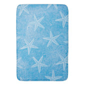 Tapis De Bain Starfish Aqua Blue (devant Vertical)