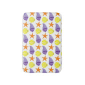 Tapis De Bain Starfish Sea Shells Seashore Beach House Vacances (Devant (Vertical))