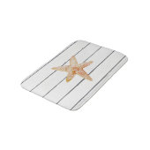 Tapis De Bain Starfish Shiplap Beach Peinture Bain Mat (Angle)