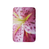 Tapis De Bain Stargazer Lily brillant Magenta Floral (Devant (Vertical))