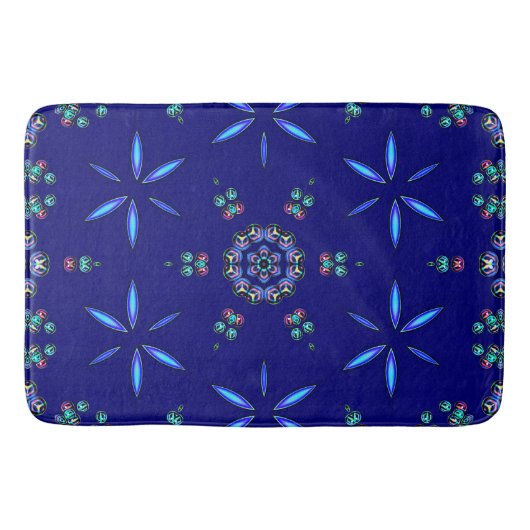 Tapis De Bain Starlit Kaleidoscope (Devant)