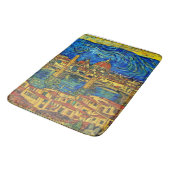 Tapis De Bain Starry Starry Night Florence Italie (Angle)