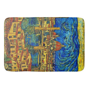 Tapis De Bain Starry Starry Night Florence Italie