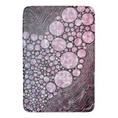 Tapis De Bain Stars orbs et cercles conception abstraite (devant Vertical)