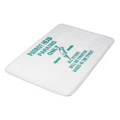 Tapis De Bain Stationnement seulement (Angle)