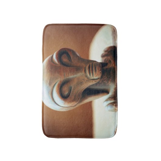 Tapis De Bain Statue de l'Alien antique (Devant (Vertical))