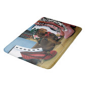 Tapis De Bain Steampunk Dachshund Chaussures Bottes victoriennes (Angle)