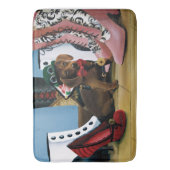 Tapis De Bain Steampunk Dachshund Chaussures Bottes victoriennes (devant Vertical)