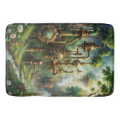 Tapis De Bain Steampunk Garden Bain Mat (Devant)