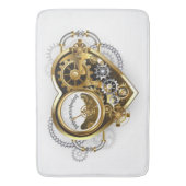 Tapis De Bain Steampunk Heart with a Manometer (devant Vertical)