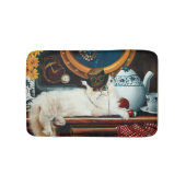 Tapis De Bain Steampunk Thé de chat sous-marin (Devant)