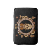 Tapis De Bain Steampunk Thème Top Hat Skull Thunder_Cove (Devant (Vertical))