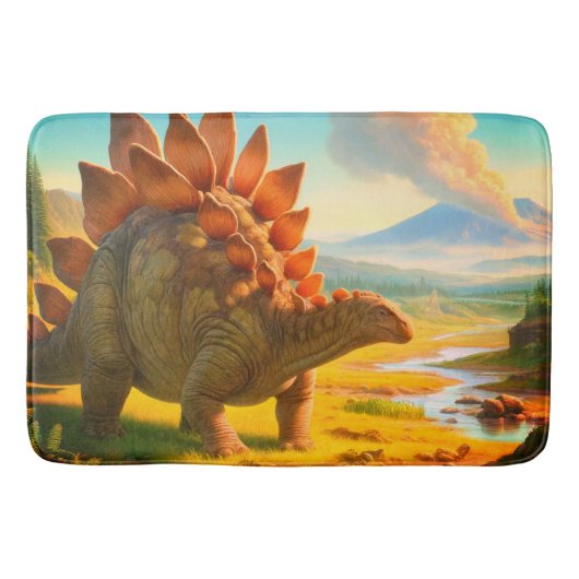 Tapis De Bain Stégosaure  (Devant)