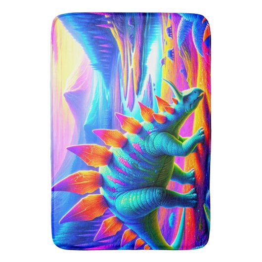 Tapis De Bain Stegosaurus (devant Vertical)