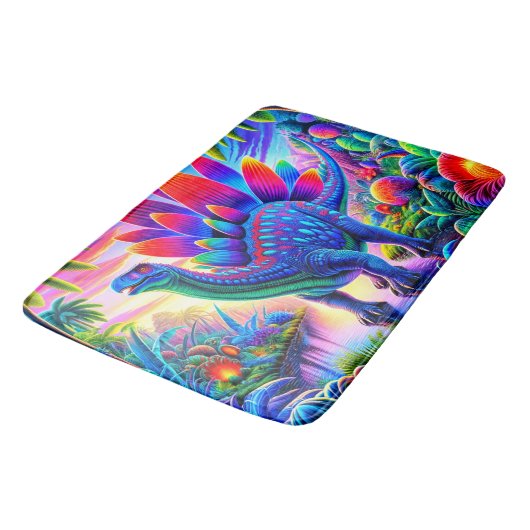 Tapis De Bain Stegosaurus (Angle)