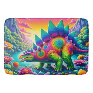 Tapis De Bain Stegosaurus
