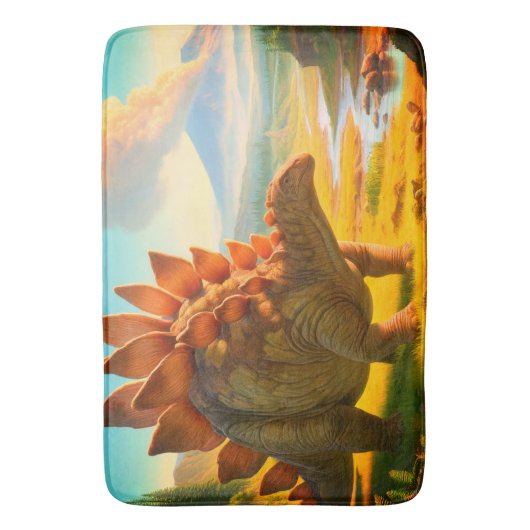 Tapis De Bain Stegosaurus (devant Vertical)