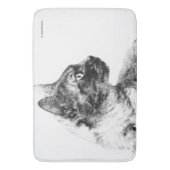 Tapis De Bain Stella le chat gris (devant Vertical)