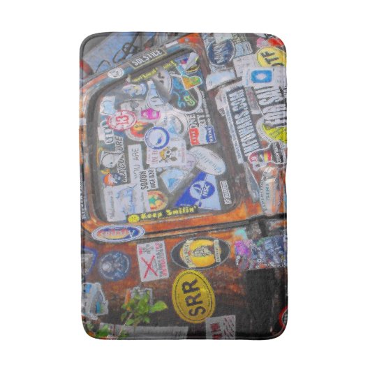 Tapis De Bain Stickers (Devant (Vertical))