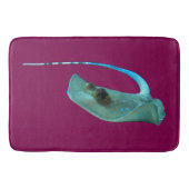 Tapis De Bain Stingray - Conception abstraite - Découpe d'une ph (Devant)