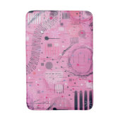 Tapis De Bain Strawberry Sundae Abstract Art  (Devant (Vertical))