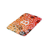Tapis De Bain Street Art "Bitcoin Graffiti" (Style #7) (Angle)