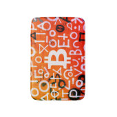 Tapis De Bain Street Art "Bitcoin Graffiti" (Style #7) (Devant (Vertical))