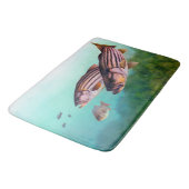 Tapis De Bain Striper d'Océan atlantique de bar d'Amérique (Angle)
