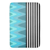 Tapis De Bain Stripes & Mélange Motif + vos idées (devant Vertical)