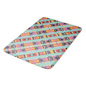 Tapis De Bain Stripes Motif mix (Angle)
