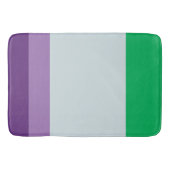 Tapis De Bain Stripes : Palette Cool (Devant)