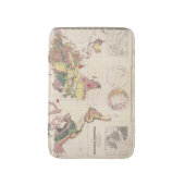 Tapis De Bain Structure géologique de globe (Devant (Vertical))