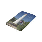 Tapis De Bain Sturgeon Point Lighthouse & Boat grand bain (Angle)