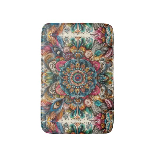 Tapis De Bain Style bohème (Devant (Vertical))