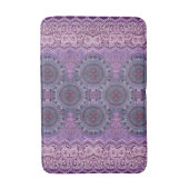 Tapis De Bain Style Boho pourpre (Devant (Vertical))