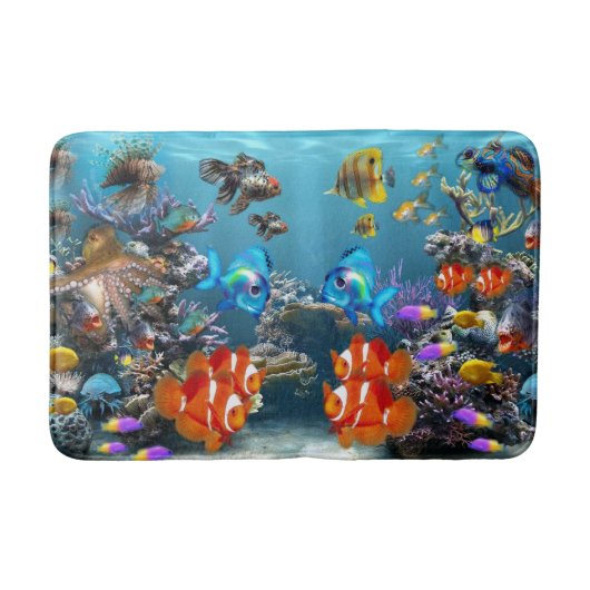 Tapis De Bain Style d'aquarium (Devant)