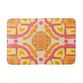 Tapis De Bain Style de croix géométrique orange (Devant)