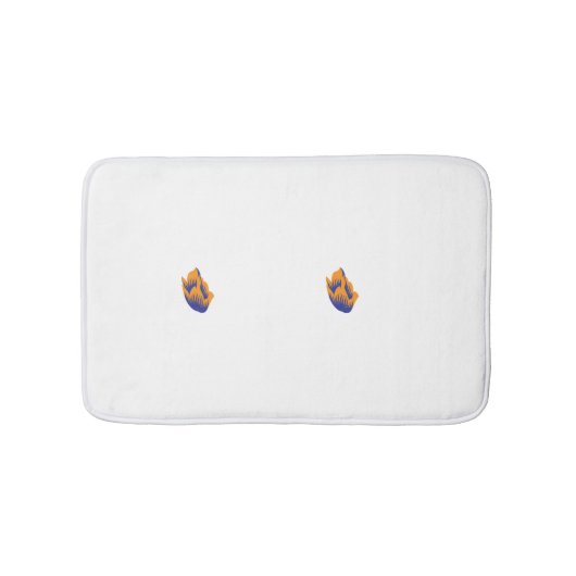 Tapis De Bain Style Décoratif, Vert Bleu Foncé, Bataille (Devant)