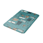 Tapis De Bain Style Eames Turquoise (Angle)