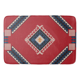 Tapis De Bain Style géométrique classique mignon tendance coloré