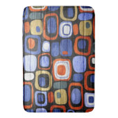 Tapis De Bain Style moderne Abstrait Pastel Bois (devant Vertical)