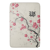 Tapis De Bain Style oriental Sakura Cherry Blossom Art (devant Vertical)
