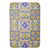 Tapis De Bain style sicilien, majolica, été, motif coloré (devant Vertical)
