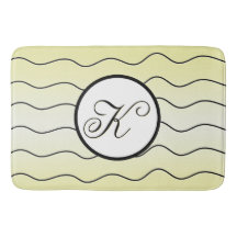 Stylish Lemon Zest Yellow Family Surname Initial