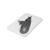Tapis De Bain Submarine cartoon illustration (Angle)