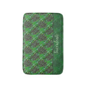 Tapis de bain Succulentes Vertes (Devant (Vertical))