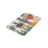 Tapis De Bain Succulents, cactus : mignon motif floral. (Angle)