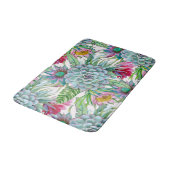 Tapis De Bain Succulents Echeveria Cactus Motif (Angle)