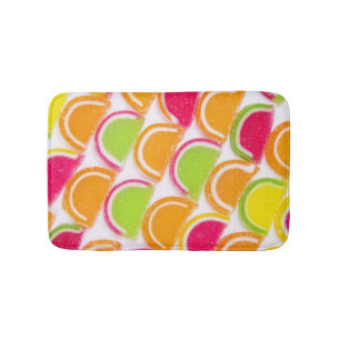 Tapis De Bain Sucrerie différente colorée de gelée