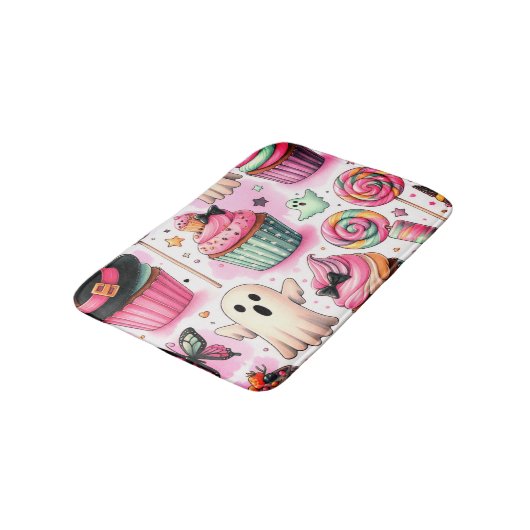Tapis De Bain Sucres éffrayants (Angle)